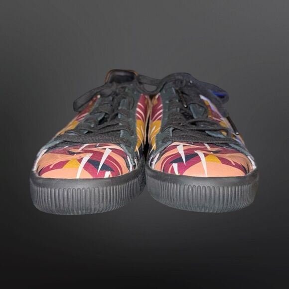 Men’s Puma Clyde Moon Jungle in Puma Black & Natural Vachetta PUMA SELECT Size 9 - Picture 10 of 13